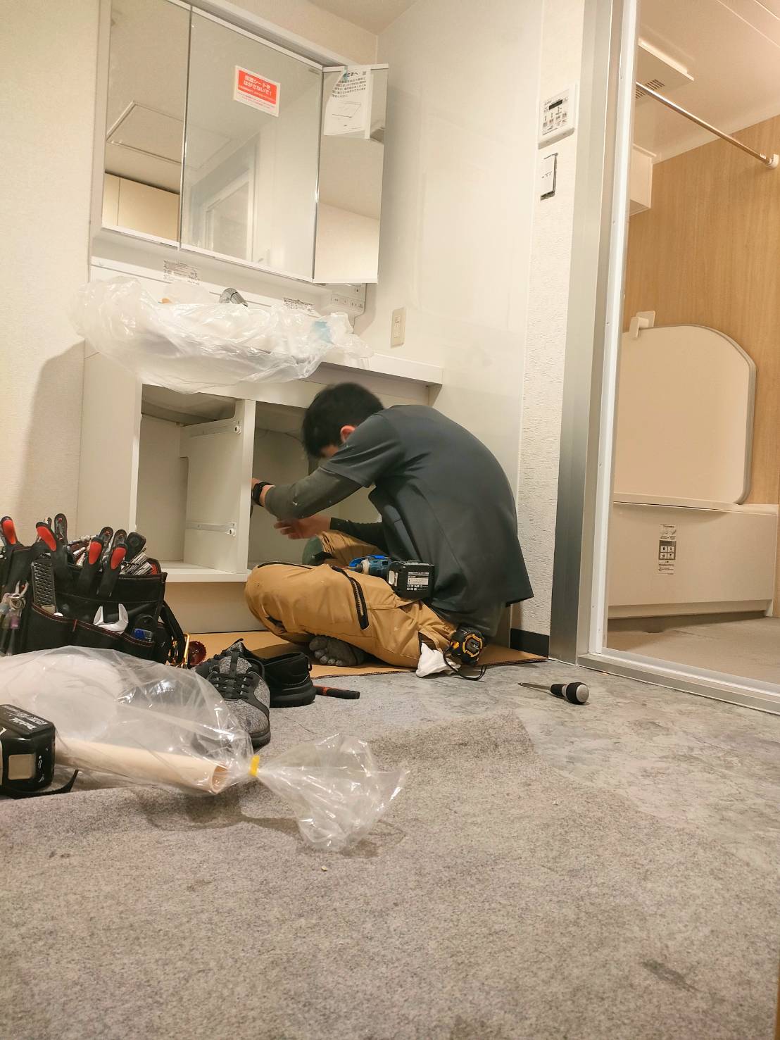 「システムドレッサー1日施工」築年数30...